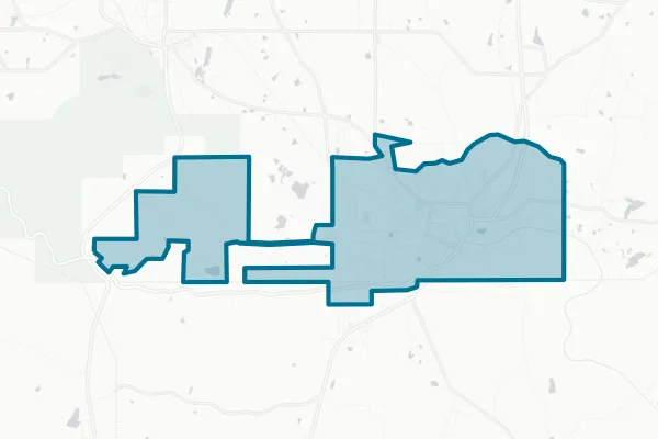 City of Manchester — detail map