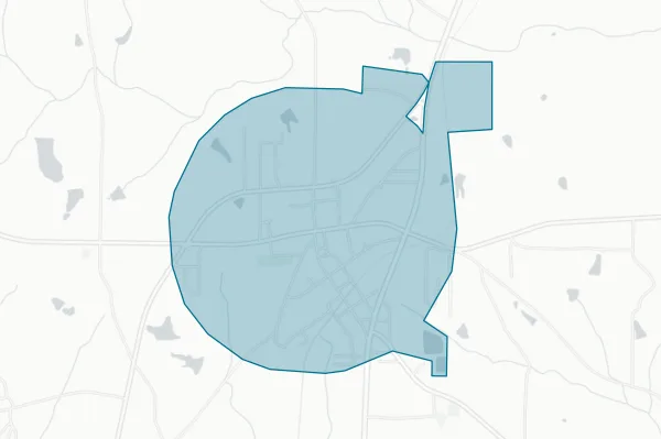 City of Woodbury — detail map