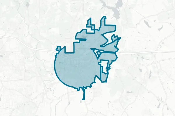 City of Covington — detail map