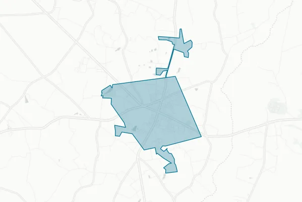 City of Glennville — detail map