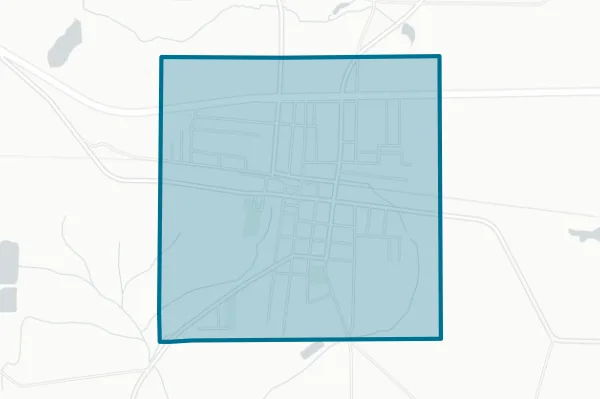 City of Boston — detail map