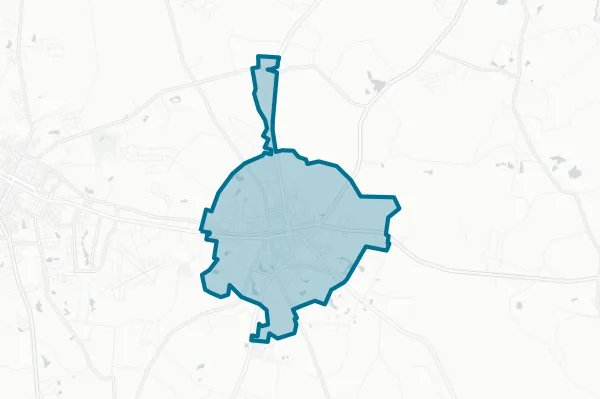 City of Lyons — detail map