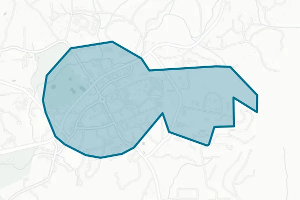 City of Blairsville — detail map