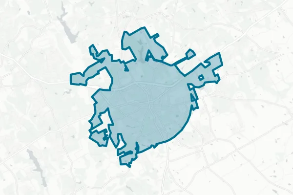City of Monroe — detail map