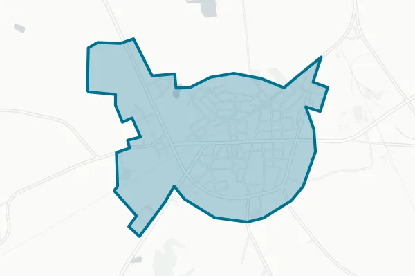 City of Warrenton — detail map
