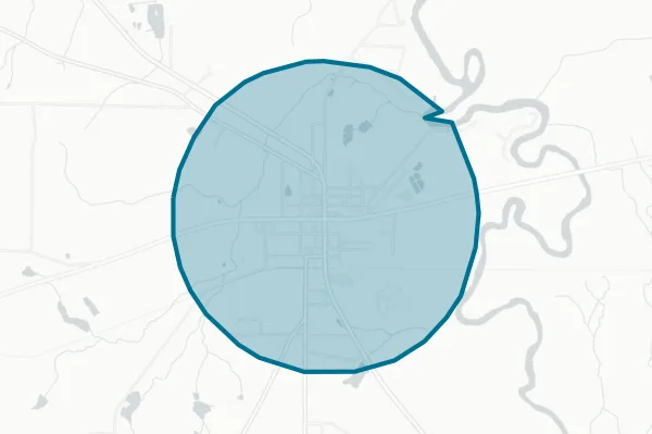 City of Abbeville — detail map