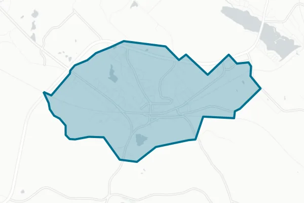 City of Gordon — detail map