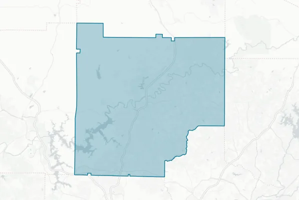Cherokee County Board of Commissioners — detail map