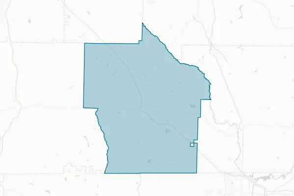 Terrell County Board of Commissioners — detail map