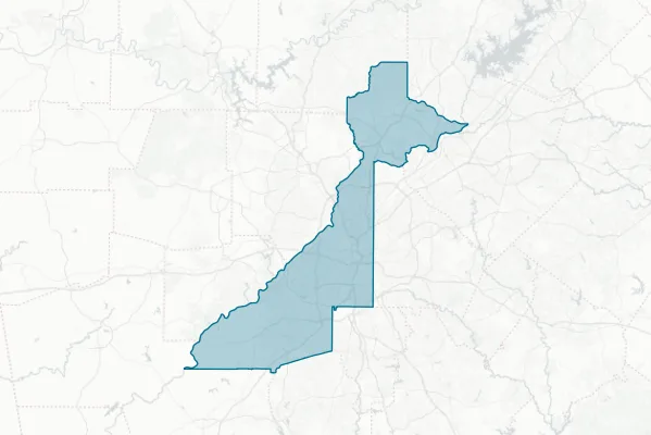 Atlanta Independent School System — detail map