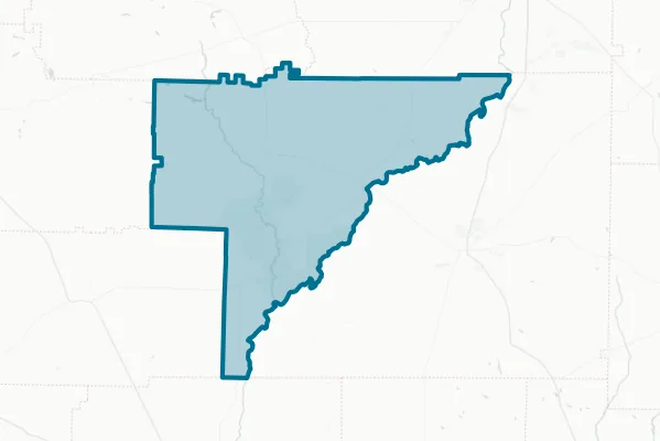 Baker County Board of Education — detail map