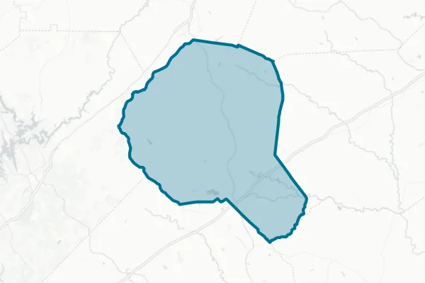 Banks County — detail map