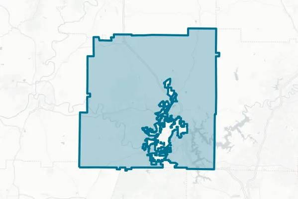 Bartow County Board of Education — detail map