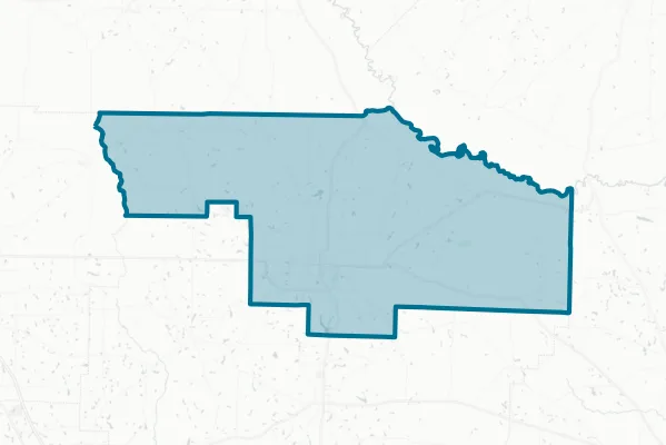 Ben Hill County — detail map