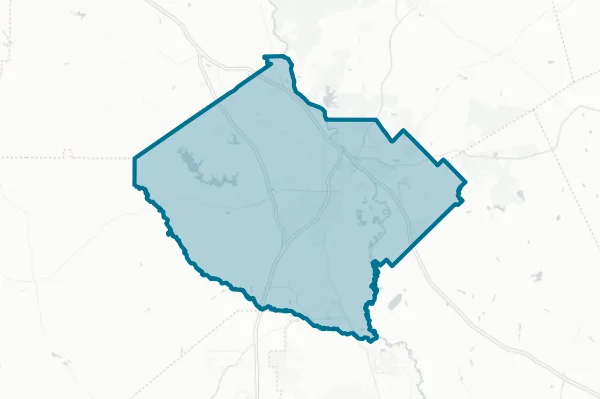 Bibb County School District — detail map