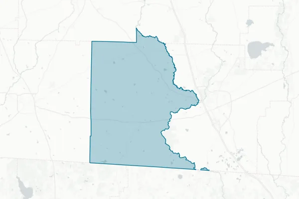 Brooks County Board of Education — detail map