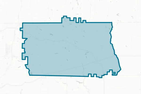 Calhoun County Board of Education — detail map