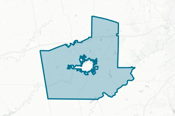 Carroll County Board of Education — detail map