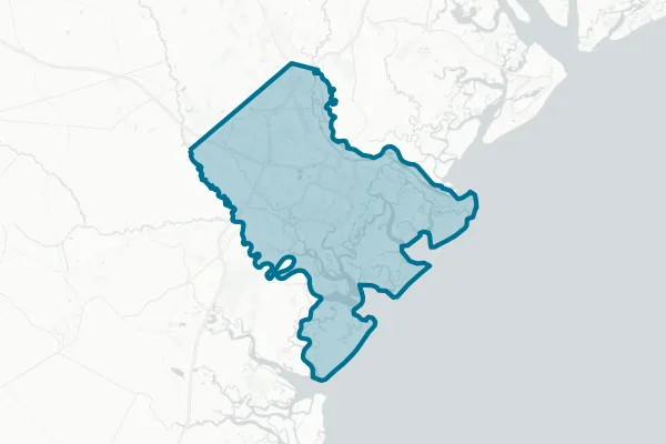 Savannah-Chatham County Public School System — detail map