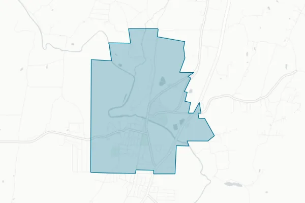 City of Trion Board of Education — detail map