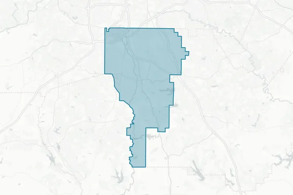 Clayton County Board of Education — detail map