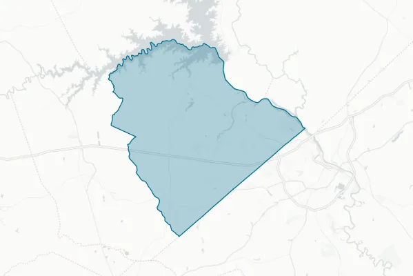 Columbia County Board of Education — detail map