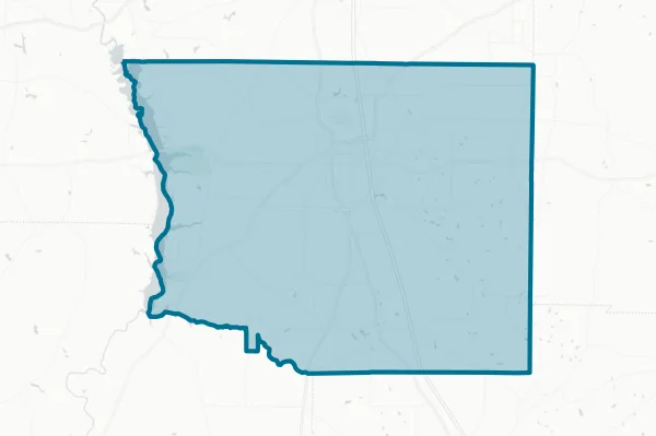 Crisp County — detail map