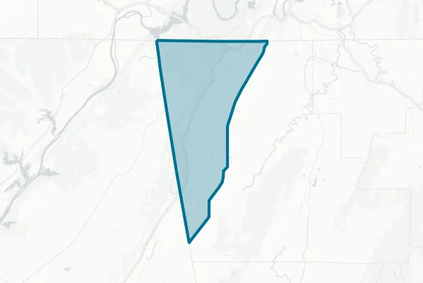 Dade County — detail map