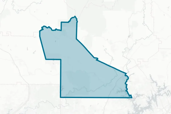 Dawson County — detail map