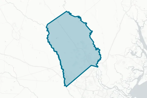 Effingham County Board of Education — detail map