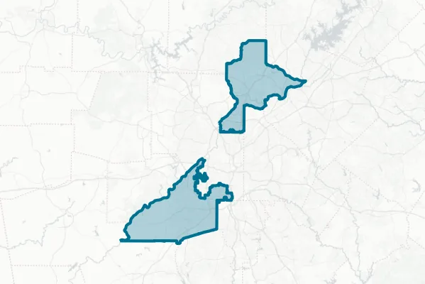 Fulton County Board of Education — detail map