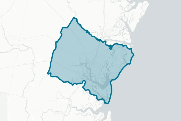 Glynn County Board of Education — detail map