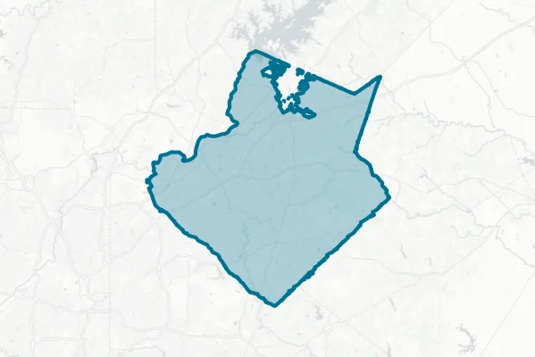 Gwinnett County Board of Education — detail map