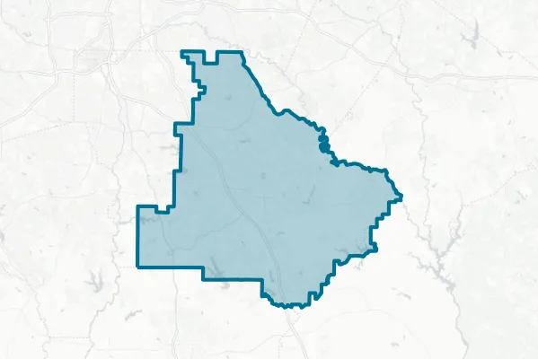 Henry County Board of Education — detail map