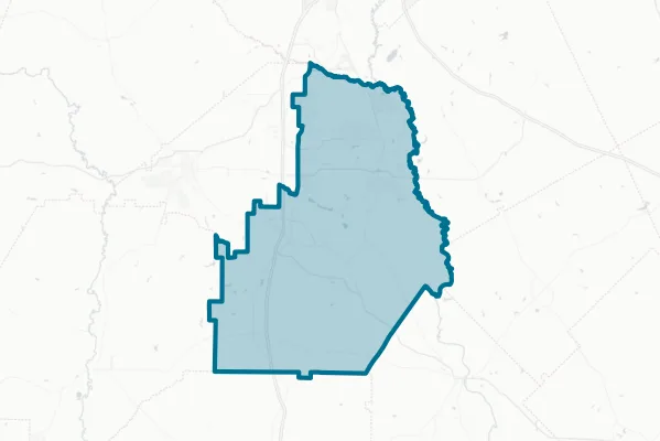 Houston County Board of Education — detail map