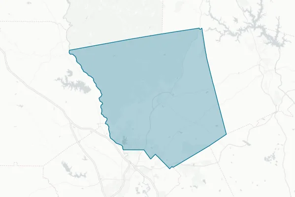 Jones County Board of Education — detail map