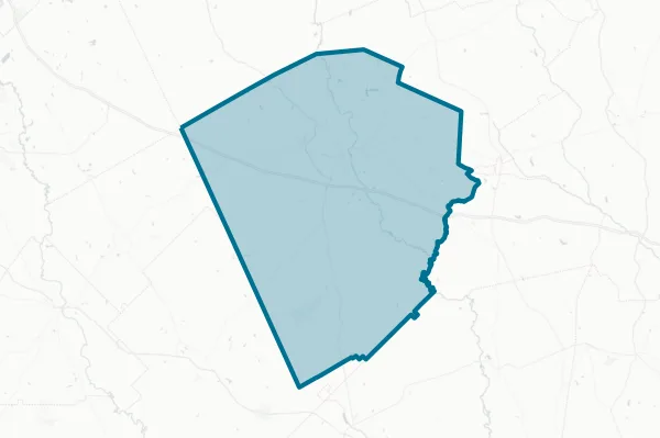 Laurens County — detail map