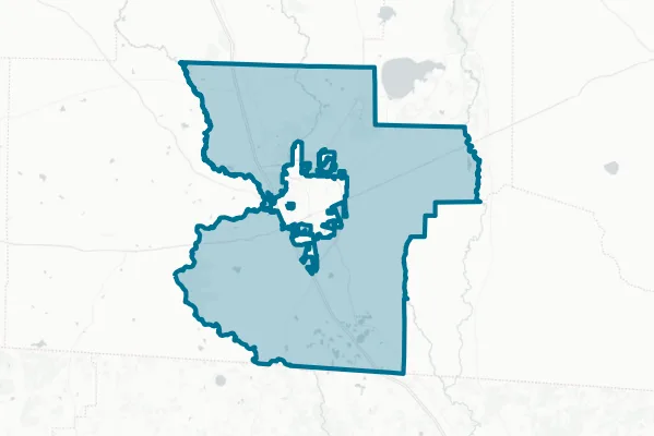Lowndes County Board of Education — detail map