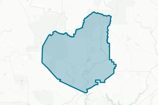 Lumpkin County — detail map