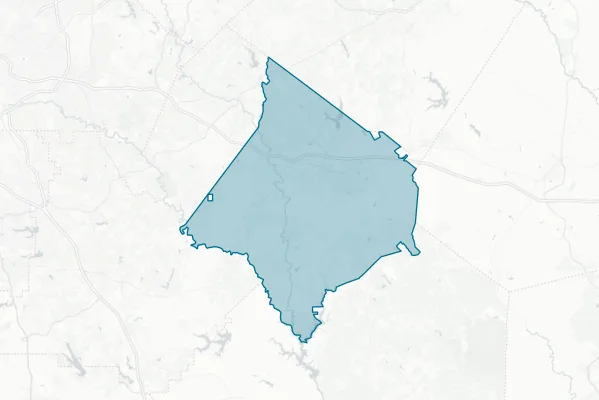 Newton County Board of Education — detail map