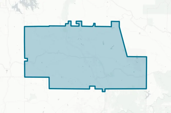 Pickens County — detail map