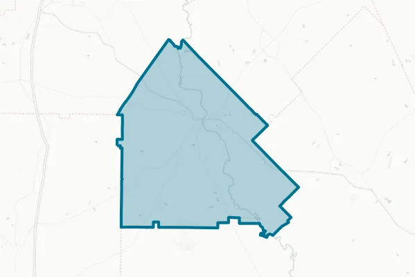Pulaski County Board of Education — detail map