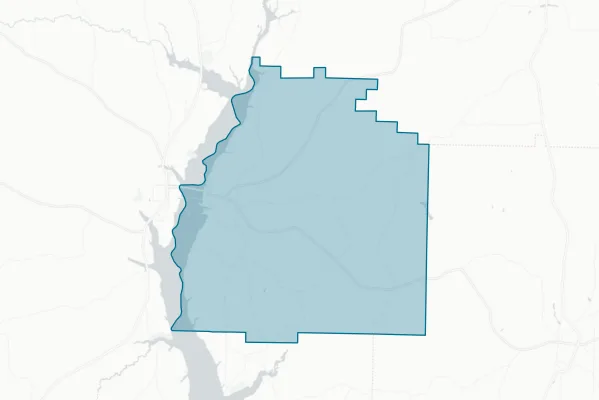 Quitman County Board of Education — detail map