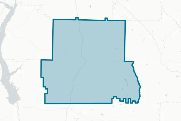 Randolph County Board of Education — detail map