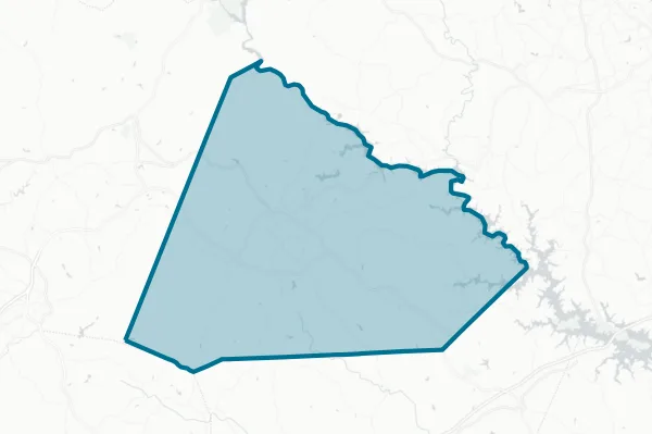 Stephens County Board of Education — detail map