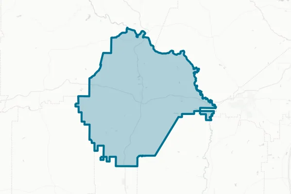 Taylor County Board of Education — detail map