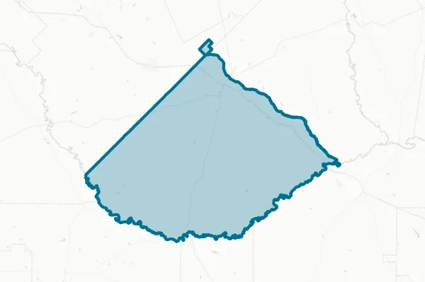 Telfair County Board of Education — detail map