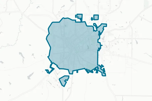 Thomasville City Board of Education — detail map