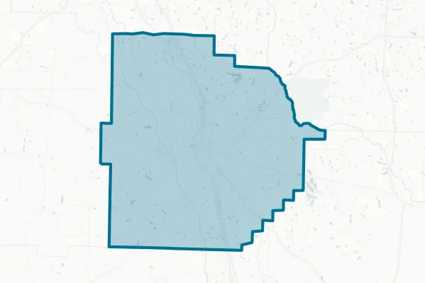 Tift County Board of Education — detail map