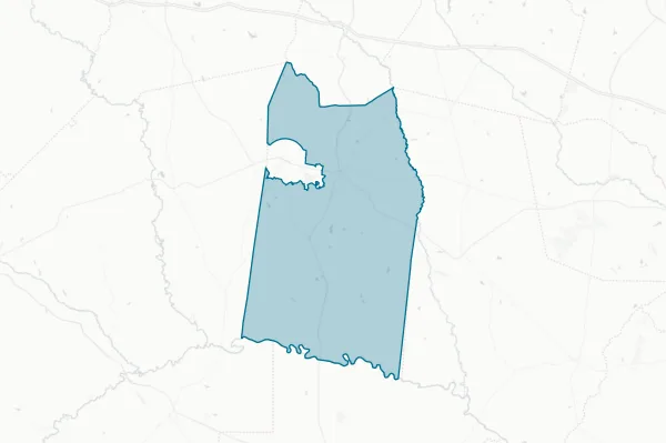 Toombs County Board of Education — detail map